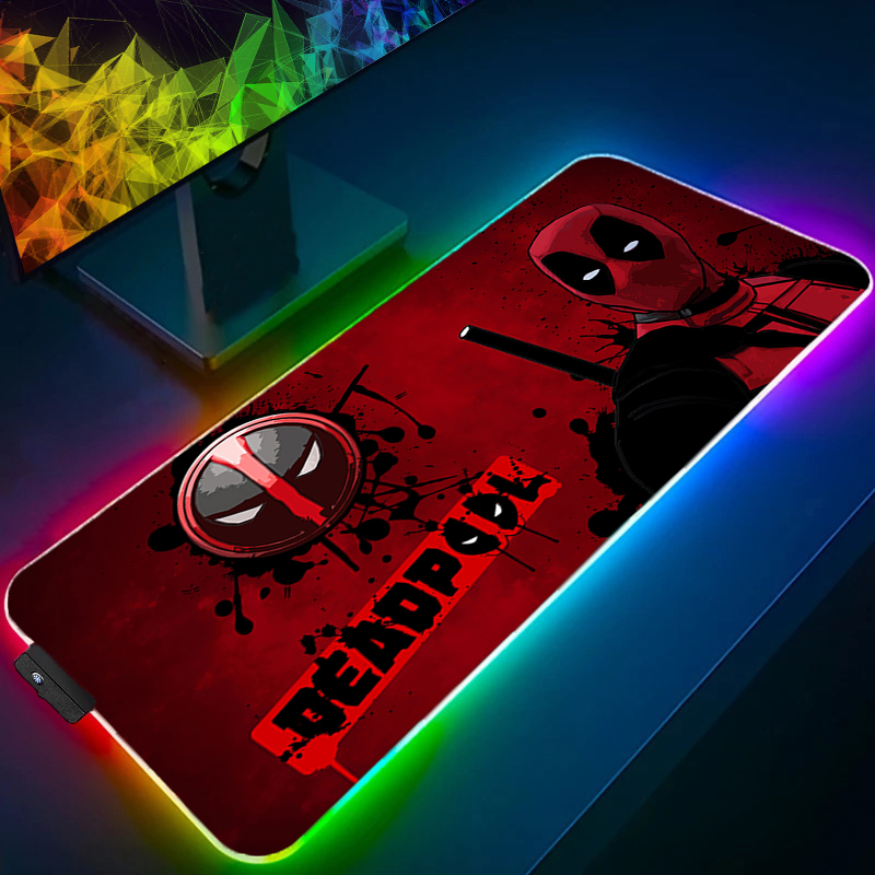 Pc Gaming Aesthetic - Tappetino per mouse a LED Retroilluminazione