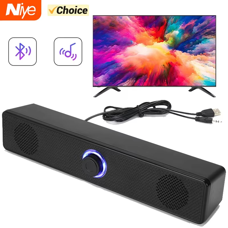 Gaming Speaker - Soundbar Bluetooth 5.0 con Audio Surround