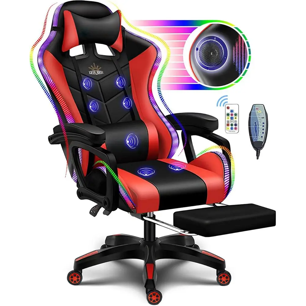 Gaming Speaker - Sedia da Gaming Ergonomica con Schienale