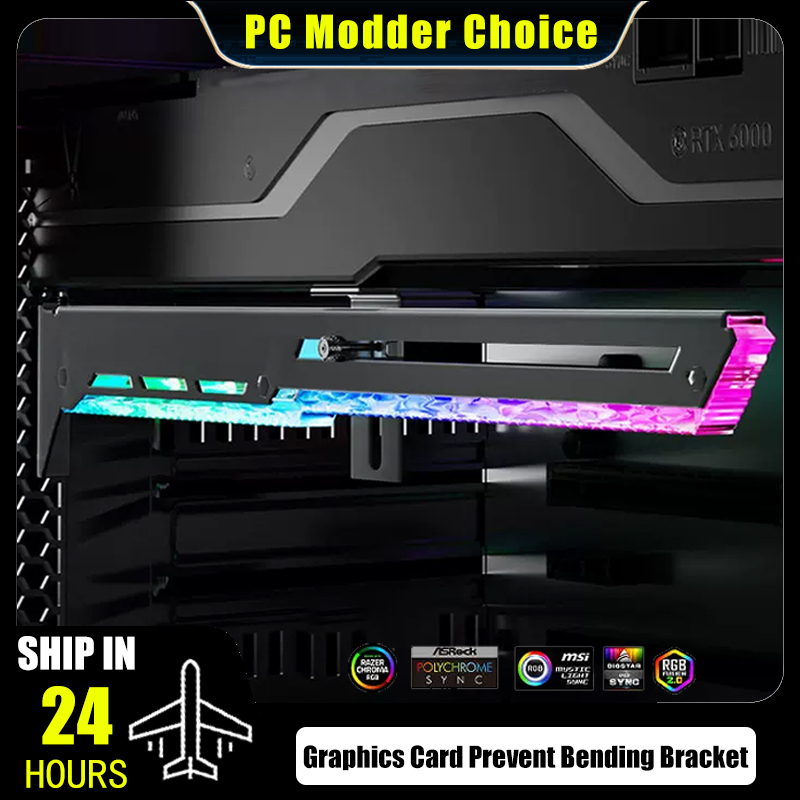 Pc Gaming Lian Li - Supporto per scheda grafica che impedisce