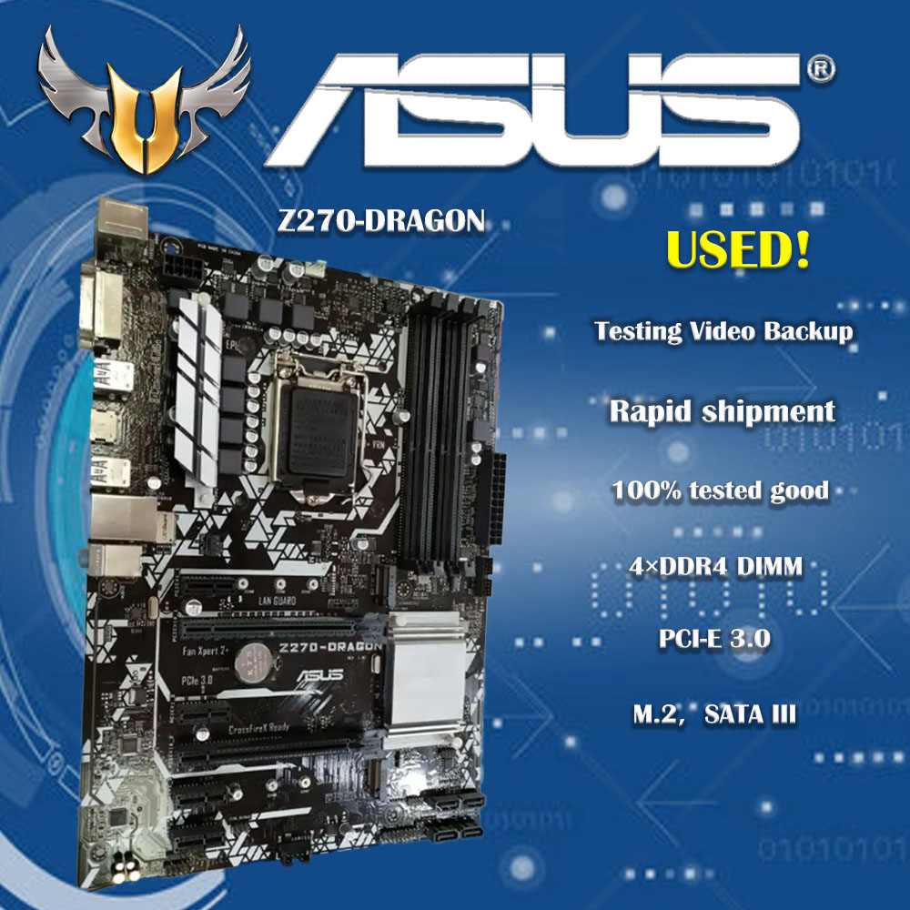 Pc Gaming Core I7 - Scheda madre per Asus PRIME Z270-DRAGON