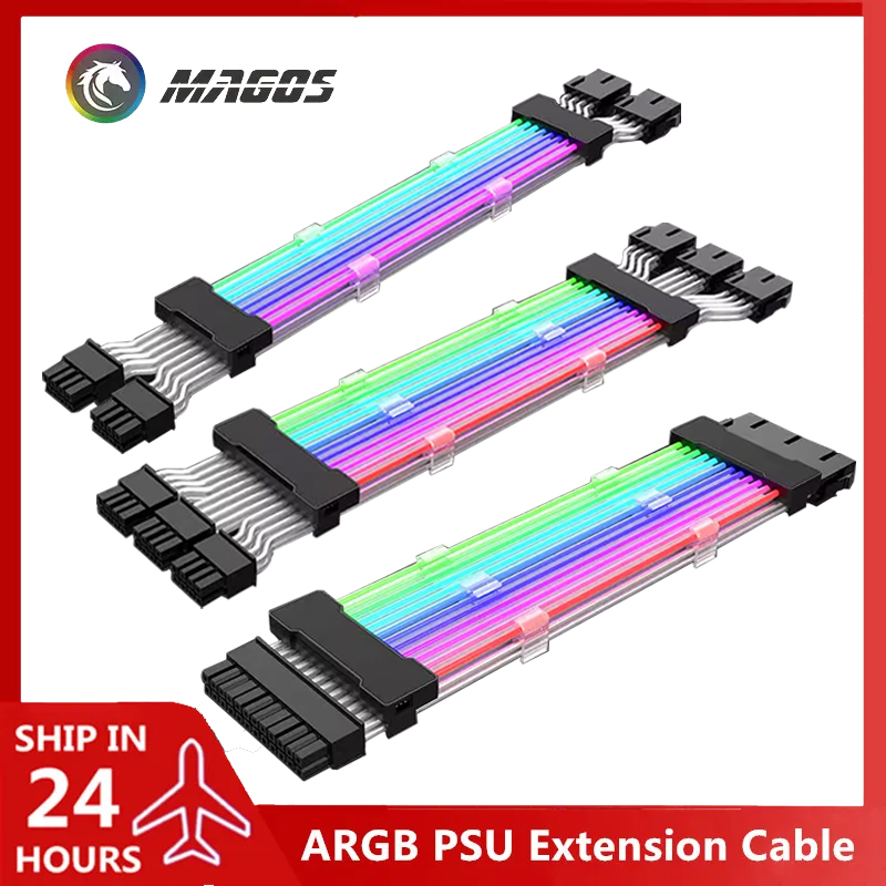 Pc Gaming Lian Li - Cavo di prolunga PSU RGB, ATX