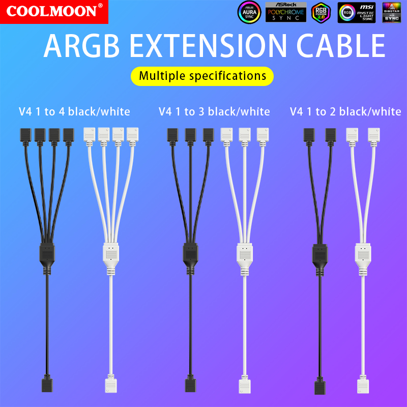 COOLMOON ARGB SYNC Splitter 5V - Pc Gaming Lian Li recensione e prezzo