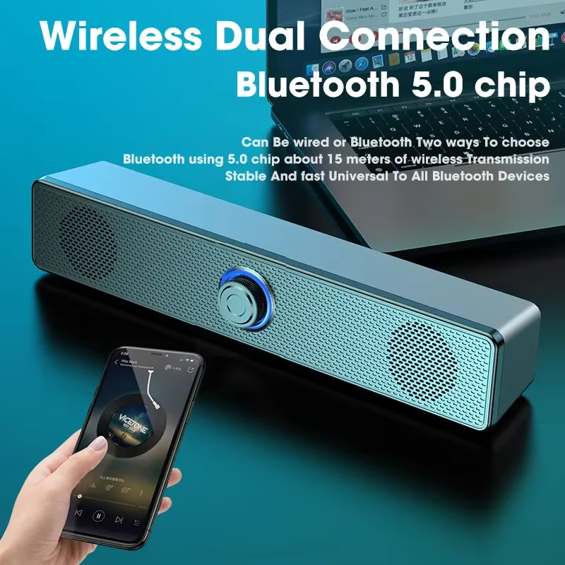 Soundbar Bluetooth 5.0 con Aud - Gaming Speaker recensione e prezzo