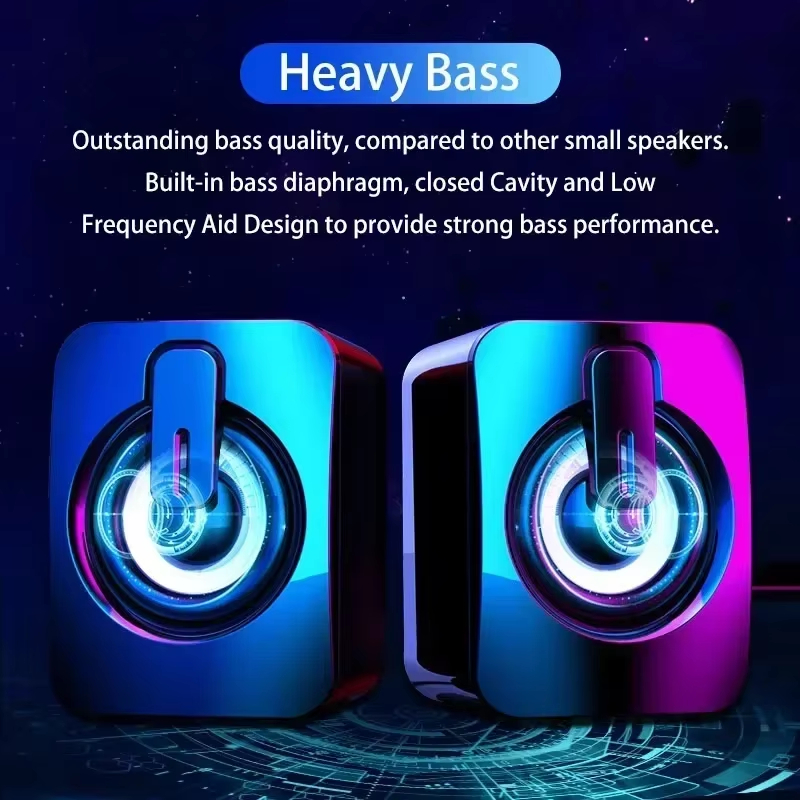 Altoparlanti USB Cablati per C - Gaming Speaker recensione e prezzo