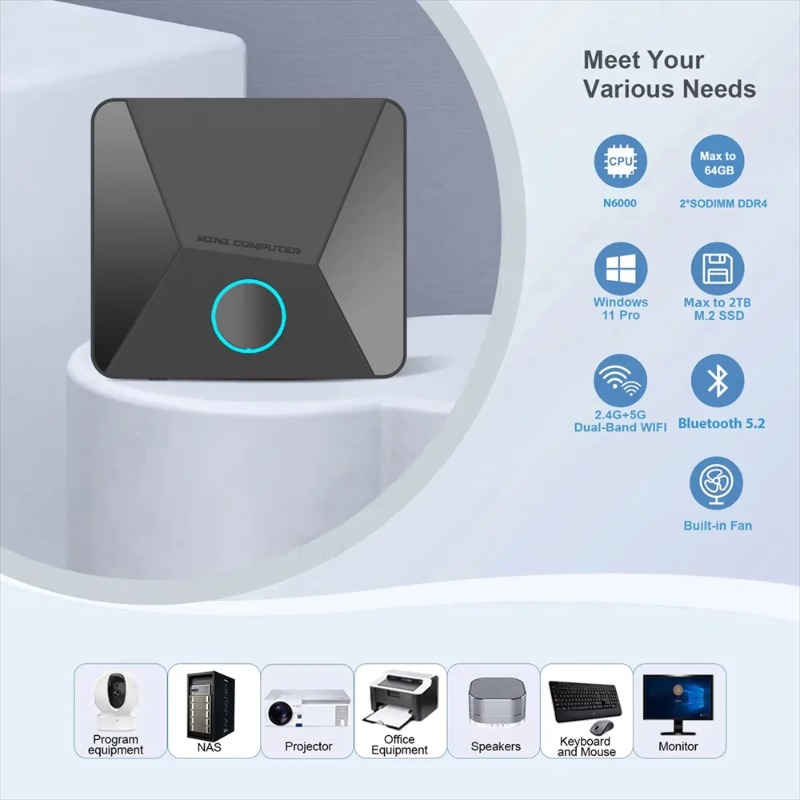 Nuovo Mini PC con CPU Intel Co - Pc Gaming Core I7 recensione e prezzo