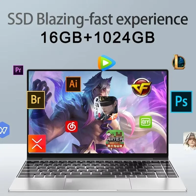 NUOVO Laptop Portatile da 14,1 - Pc Gaming Core I7 recensione e prezzo